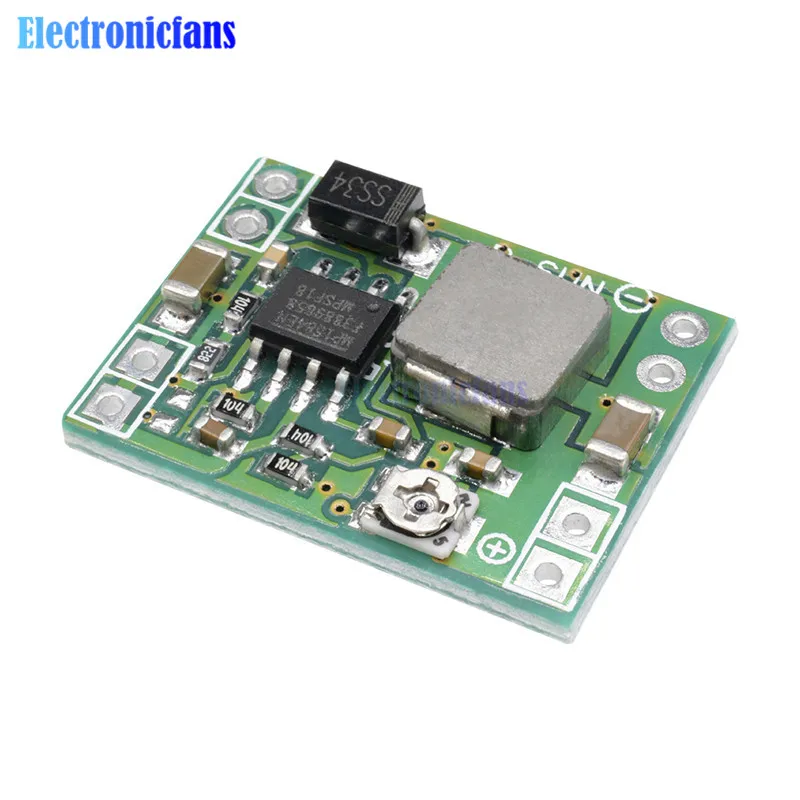 5 шт./лот мини DC-DC понижающий модуль питания 3 А 4,5-28 В до 0,8-20 в Регулируемый понижающий преобразователь для Arduino Замена LM2596