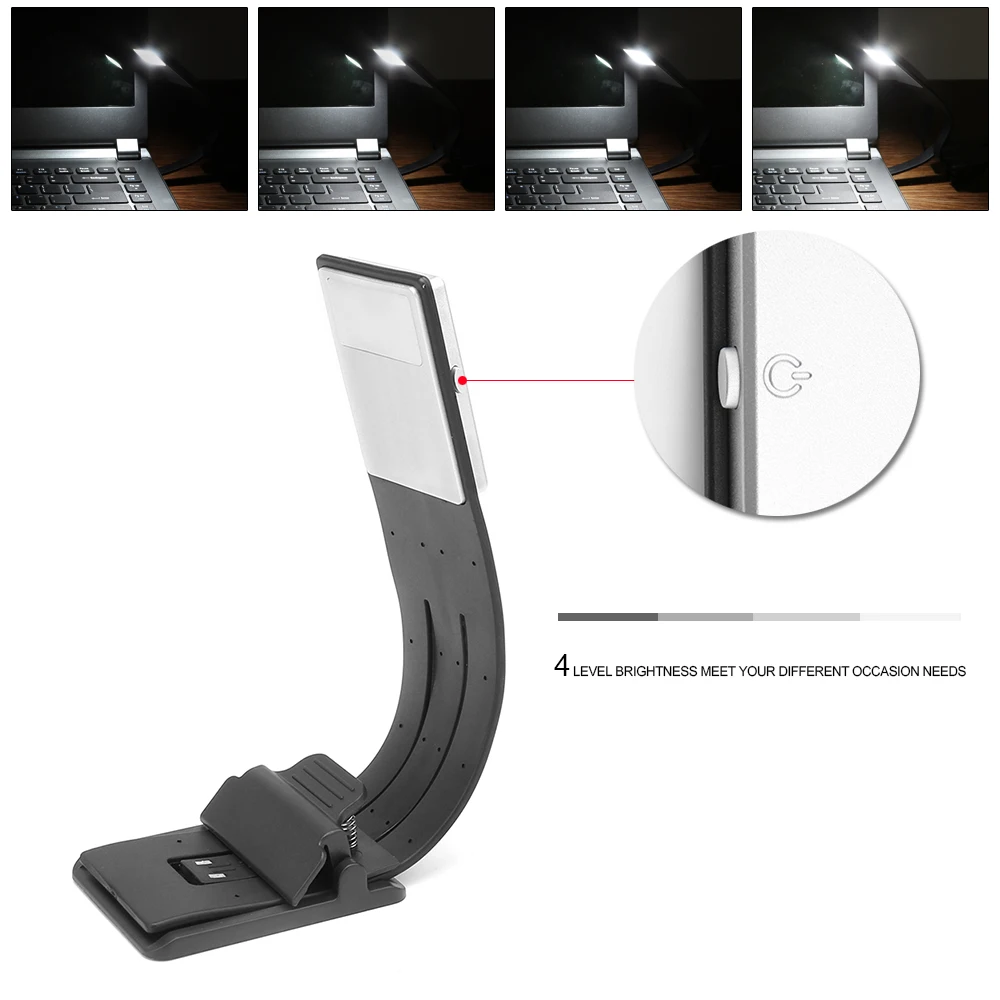 Usb портами и светодиодным индикатором заряда книга светильник с регулируемой