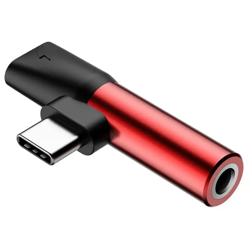 Baseus usb type C папа-type C Мама+ 3,5 мм разъем адаптер type-C для зарядки наушников Конвертер Разъем для мобильного телефона