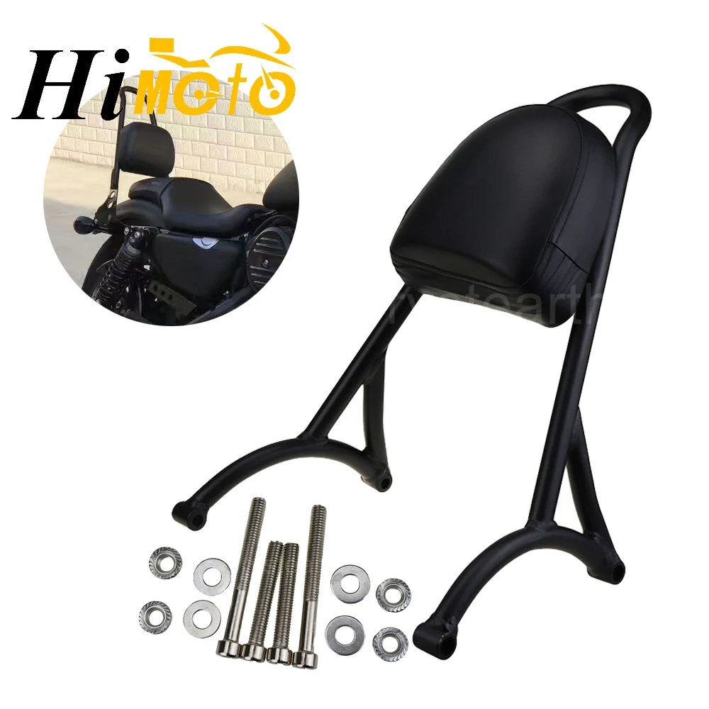 New Arrival Motorcycle Black Passenger Sissy Bar Backrest For 2004-2016 Harley Sportster XL883 XL1200 05 06 07 08 09 10 11 12 13 New Arrival Motorcycle Black Passenger Sissy Bar Backrest For 2004-2016 Harley Sportster XL883 XL1200 05 06 07 08 09 10 11 12 13