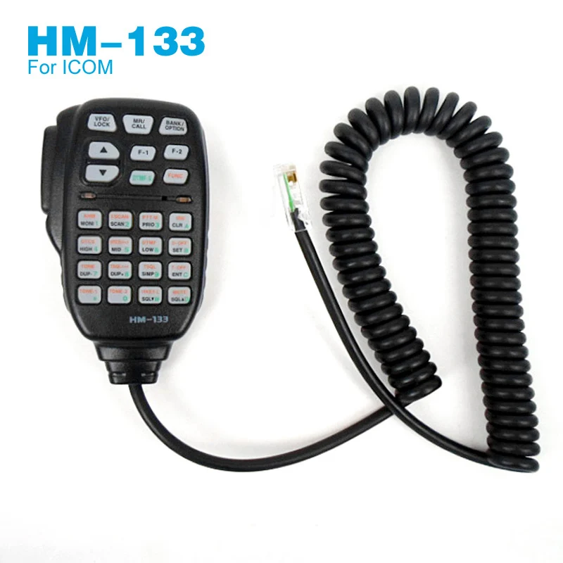 8 Pin RJ-45 HM-133 микрофон для ICOM IC-2725E IC-208H IC-E208 IC-207H D-800H автомобиль мобильной радиосвязи Ручной микрофон