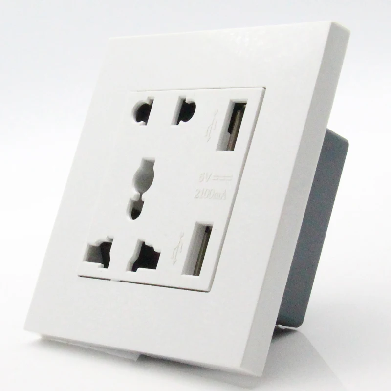 Новое поступление от прямого производителя Esooli 1 шт. двойной USB порт