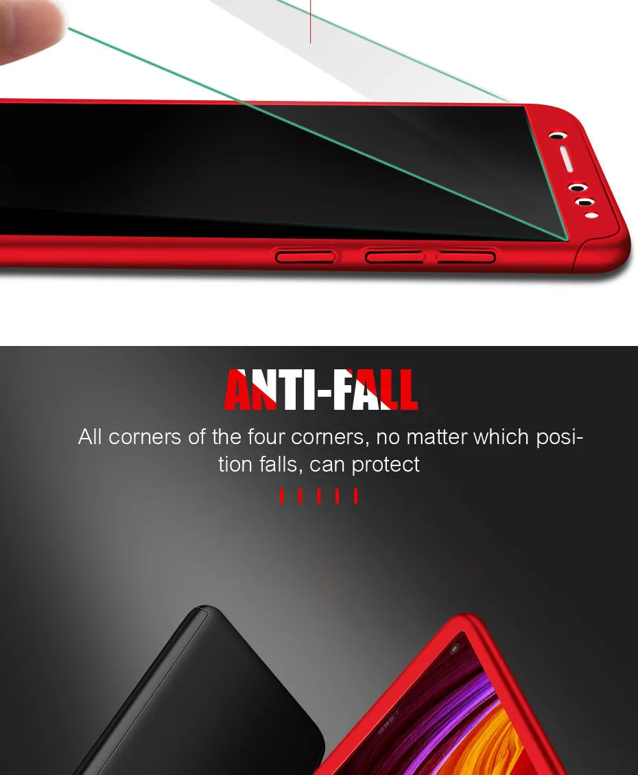 360 полный защитный чехол для телефона для Redmi Note7 note8 8A 7A для Xiaomi A3 Lite A2lite противоударный полный чехол s со стеклянной пленкой