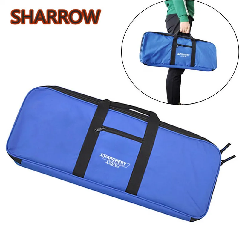 

1pc Archery Recurve Takedown Bow Bag Case Hand Holder Cover Arrow Quiver Carrier For Bow Outdoor Shooting Training Accessories