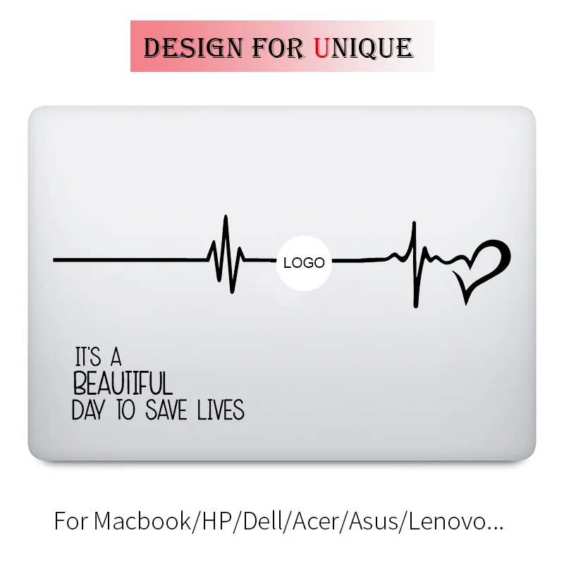 Grey s Anatomy Quote Laptop Sticker for font b Apple b font font b Macbook b