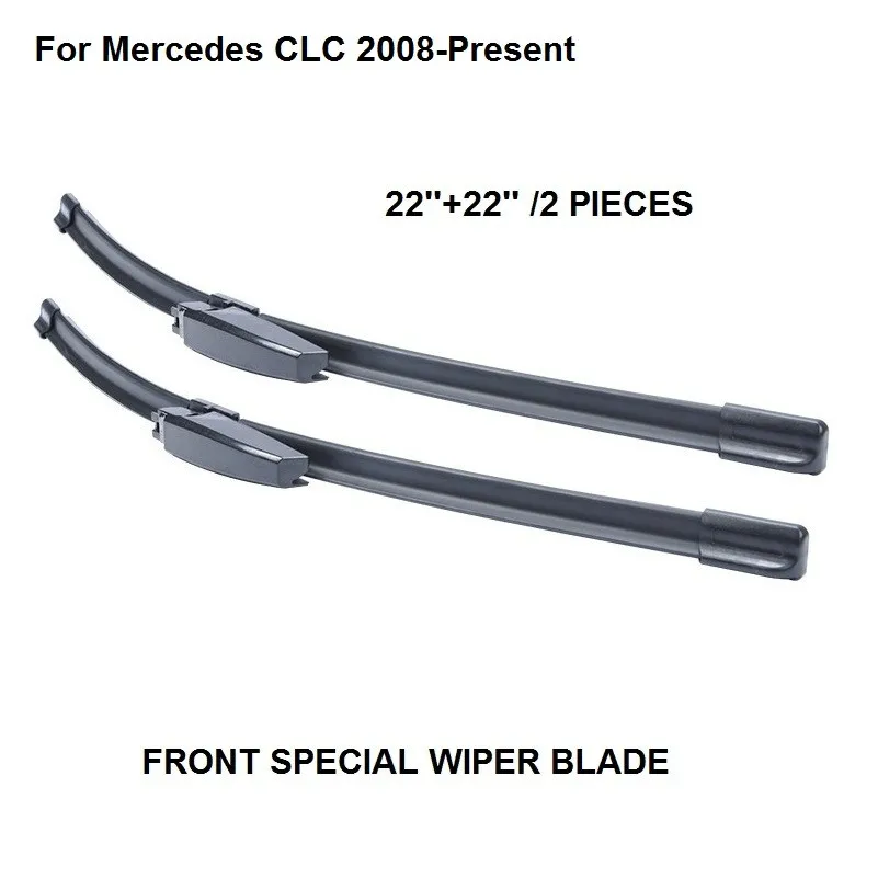 Limpiaparabrisas para Mercedes CLC 2008 presente 22 ''+ 22'', accesorios para limpiaparabrisas Limpiaparabrisas para Mercedes CLC 2008 presente 22 ''+ 22'', accesorios para limpiaparabrisas