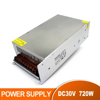 

Single Output Switching power supply DC 30V 24A 720W Power Supplies driver transformer 110V 220V AC-DC SMPS For 3D Printer CCTV