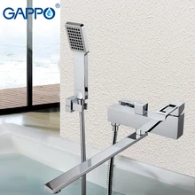 GAPPO сантехника набор для ванной кран хром ванная раковина смеситель для душа кран латунный смеситель torneira ванна кран Душ
