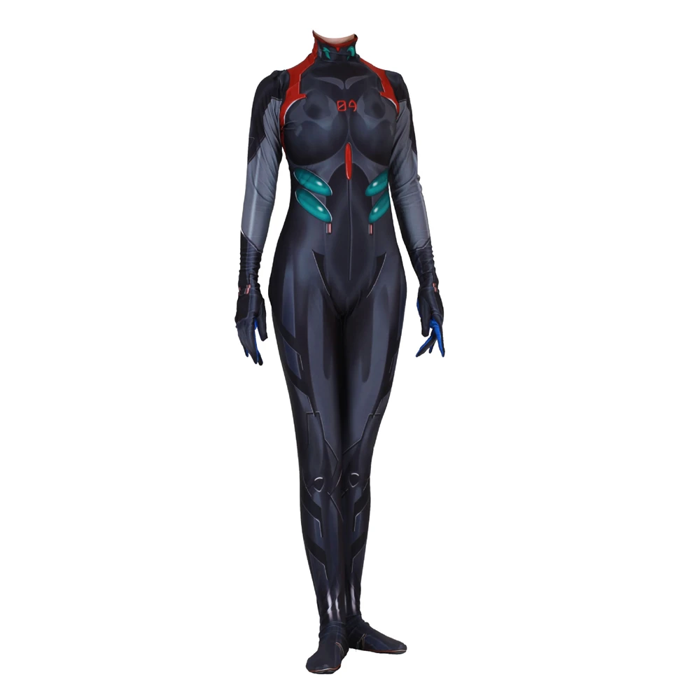 Аниме EVA Plugsuit Косплей Костюм Ayanami King Zentai боди костюм комбинезоны| |