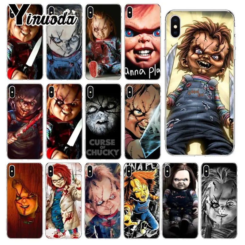 Чехол для телефона Yinuoda CHUCKY HORROR Burse OF CHILDS PLAY MOVIE Custom iPhone 5 5Sx 6 7 7plus 8 8Plus X XS MAX XR |