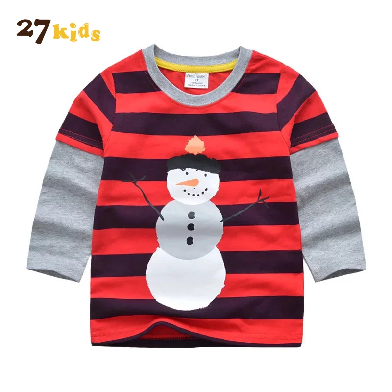 27 Kids 2 7Y Children Clothing Spring Autumn Baby Boys T shirts Fashion