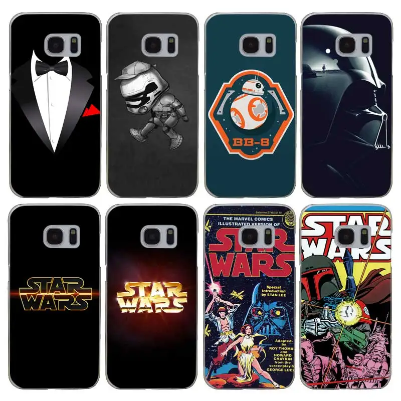 H441 Darth Maul Star Wars Transparent Hard PC Case Cover For Samsung Galaxy S Note 3 4 5 6 7 8 9 Edge Plus |