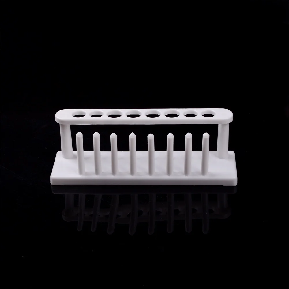 1PC 8 Holes Plastic Test Tube Rack Testing Tubes Holder Storage Stand