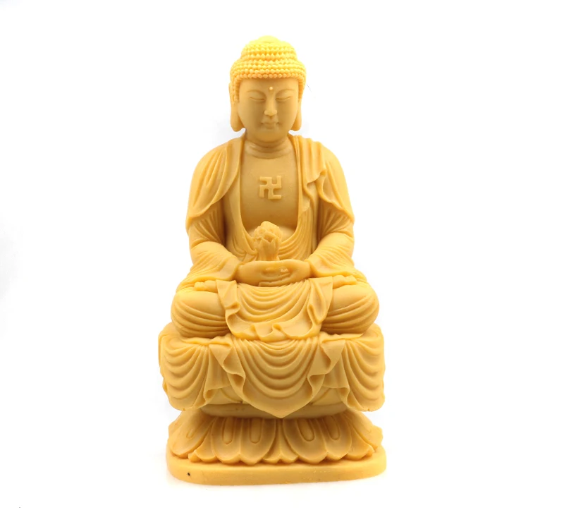 

Buddha statue, Resin statues, small ornaments, handicrafts, Amitabha, statues, Buddhist supplies ~