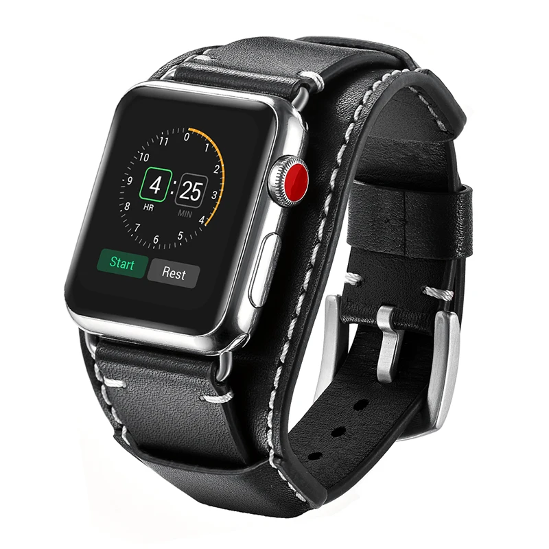 Новые пояса из натуральной кожи часы браслет ремешок для Apple Watch Series 1 2 3 iWatch 38 мм 42 ремешки наручных часов