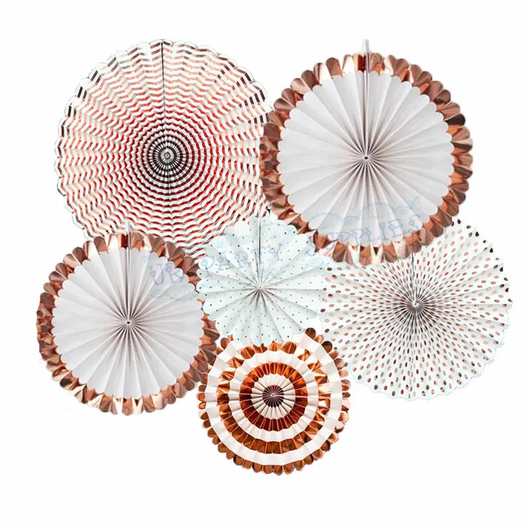 Rose Paper Fan set-2