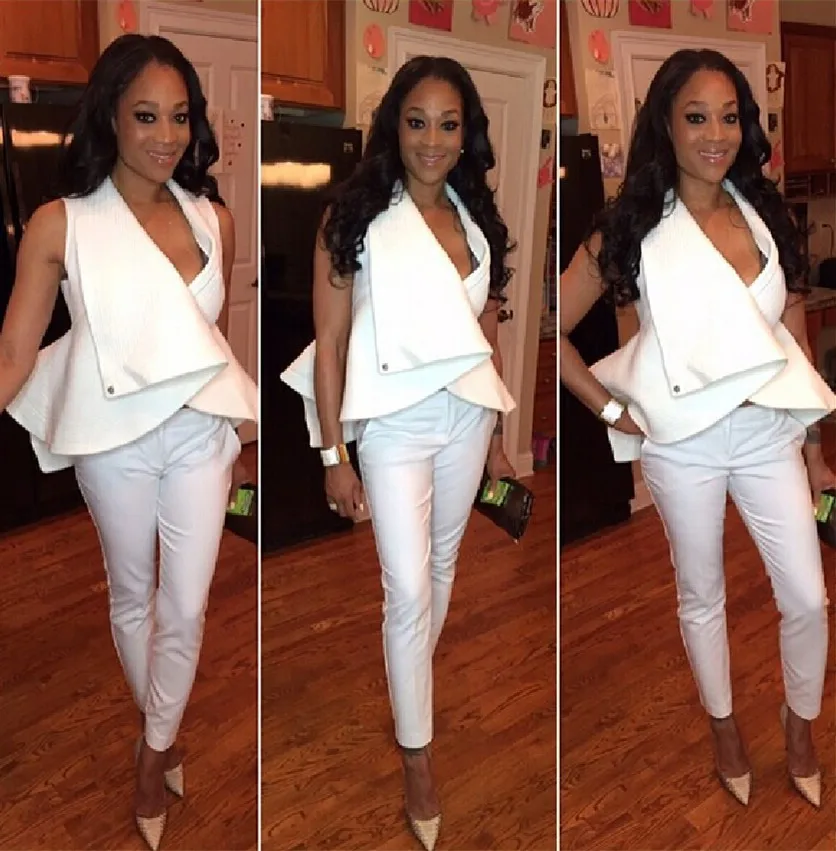 plus size white puffer vest