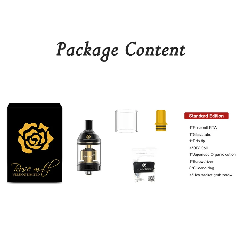 Fumytech Rose mtl RTA Gold Edition (4)