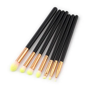 

5/7/12 Black Makeup Brushes Eyeshadow Eyeliner Eyebrow Brush Blending Powder Highlighter Make Up Kwasten Lip Brush Cosmetic Set