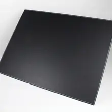 Полезные прямоугольные деревянные кожаные офисные настольные письмо и рисование доска-планшет с бумажным зажимом коричневый 235A