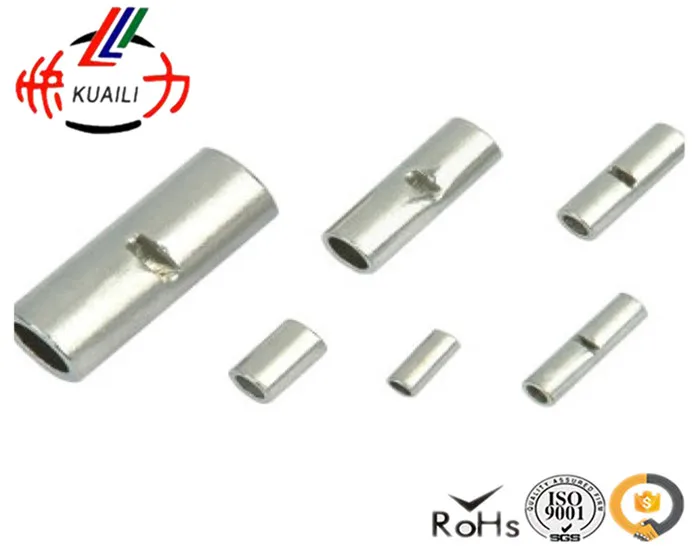 

10pcs Non-Insulated Butt Connectors Electrical Splices BN38