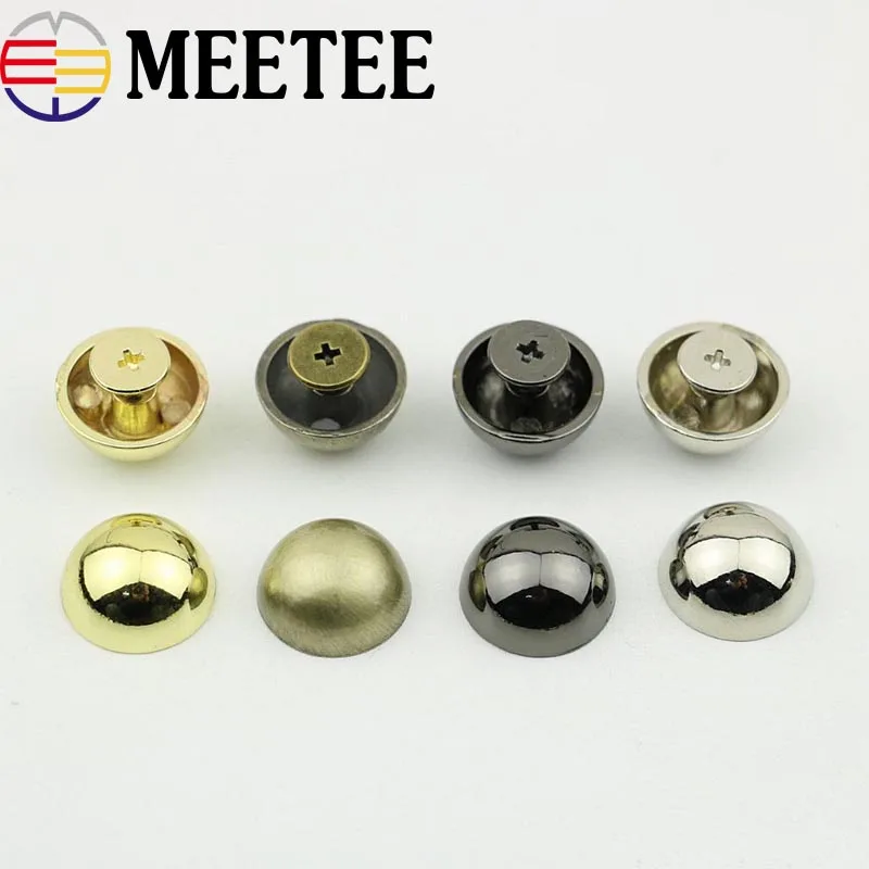 

Mashroom Head Rivet Screw Bags Hardware Handbag Decorative Studs Button Nail Rivet Metal Buckles Snap Hook Leather Craft