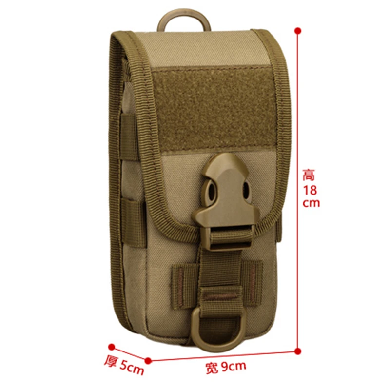 Военная Униформа мини хип бум 5,8 ''Мобильный телефон сумка через плечо сумки Пояс портсигар для мужчин нейлон нападение Фанни поясная