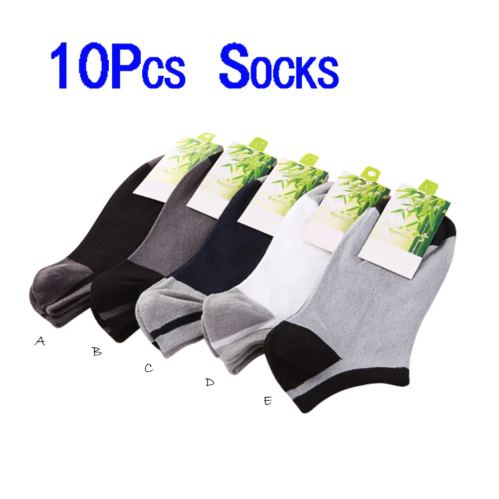 5 пар мужские безбортные носки бренд качество полиэстер Лето сетка тонкие носки-башмачки для мужчин белый черный серый цвет короткие носки