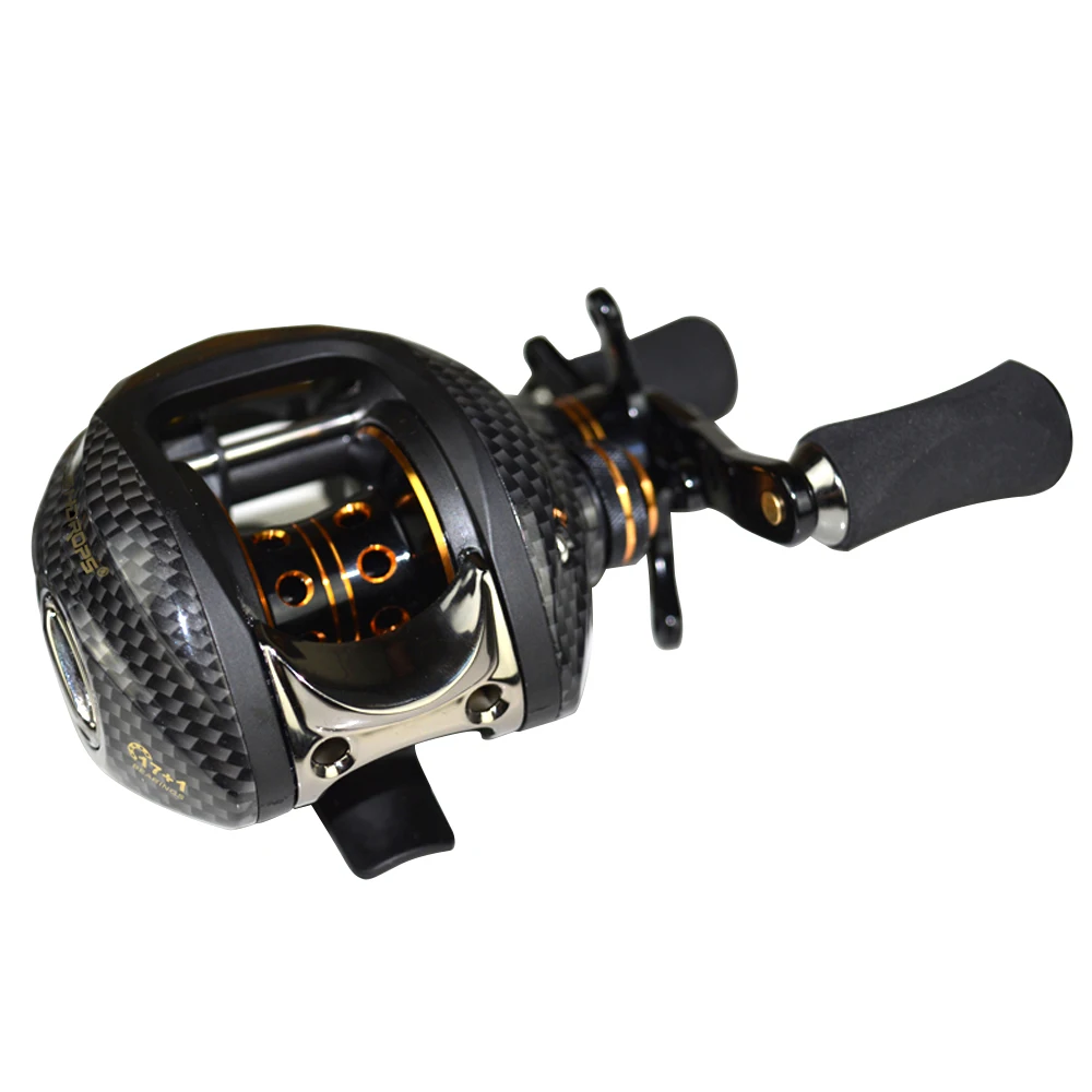 Fishdrops Рыболовная катушка baitcasing высокоскоростная baitcaster катушка передач 7,0 baitcasing катушка