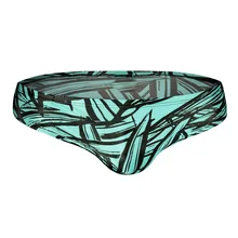 Funfeliz мужские плавки для плавания, сексуальные плавки для мужчин, одежда для плавания, Мужской купальный костюм с принтом, купальный костюм для мальчиков, M-XL