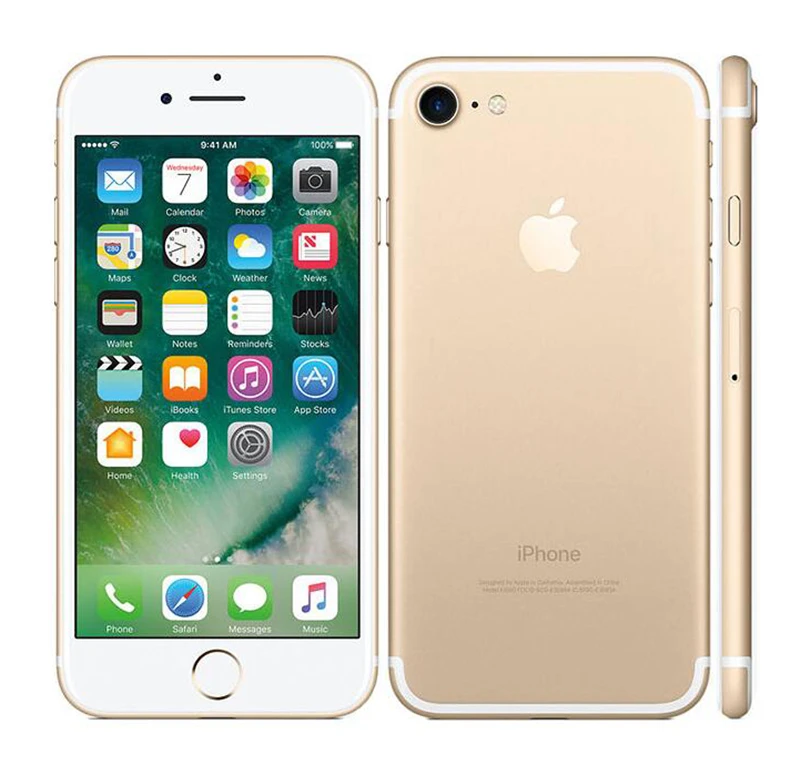 cellphones apple Factory Unlocked Apple iPhone 7 Original Mobile Phone 4G LTE 4.7" Dual Core A10 12MP RAM 2GB ROM 32GB/128GB/256GB Cell phone NFC latest apple cellphone