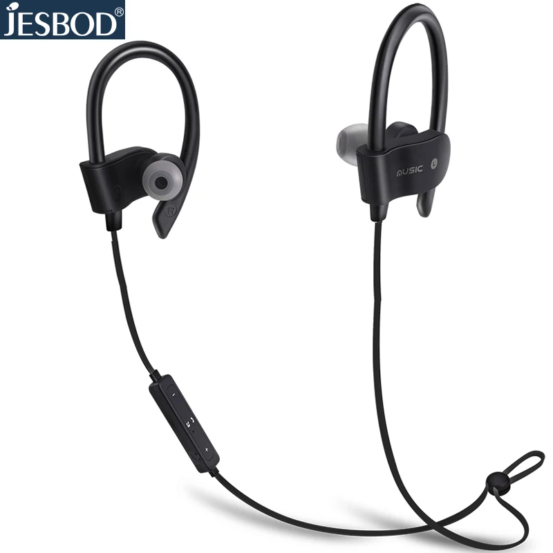 

JESBOD S1 Bluetooth V4.1 Headphones Wireless Sports Earphones Sweatproof Headsets Aptx HIFI 3D Stereo with MIC for Xiaomi iPhone