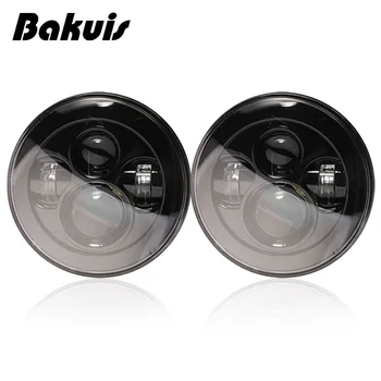 

Car 7 Inch Lamp With High Low Beam 40W H13 H4 Round Led Headlamp For Jeep Wrangler