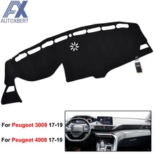 AX xukey для peugeot 3008 MK2 dashmatt коврик на приборную панель солнцезащитный тент приборная панель покрытие ковра