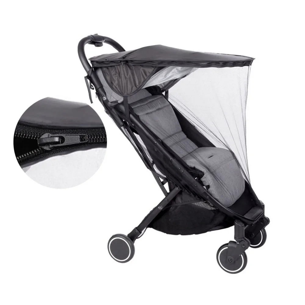 Baby Stroller Awning Sunscreen Baby Mosquito Net UV Protection Universal Multi-purpose Trolley Windshield Rainproof