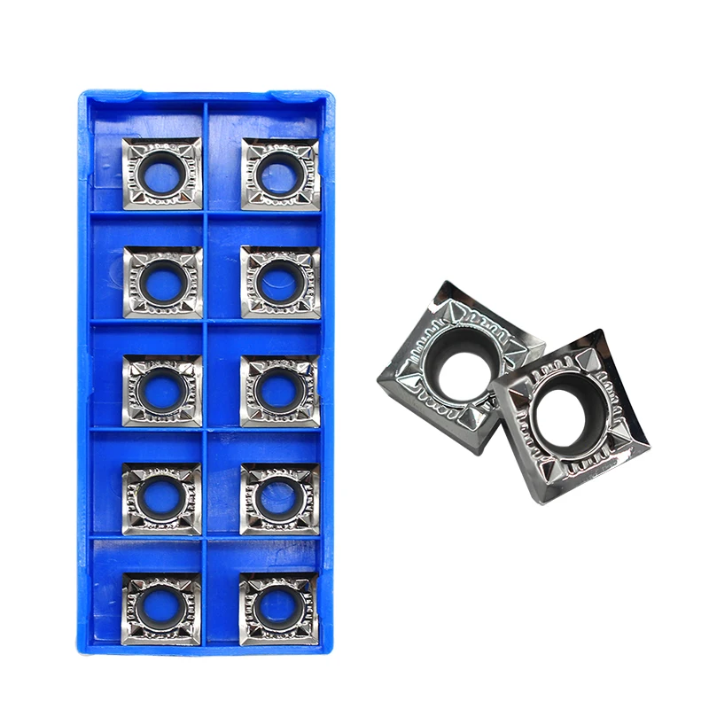 

10PCS SCGT120404 AK H01 Aluminum Cutter Blade Insert Cutting Tool Turning Tool Lathe Turning Holder Alloy wood