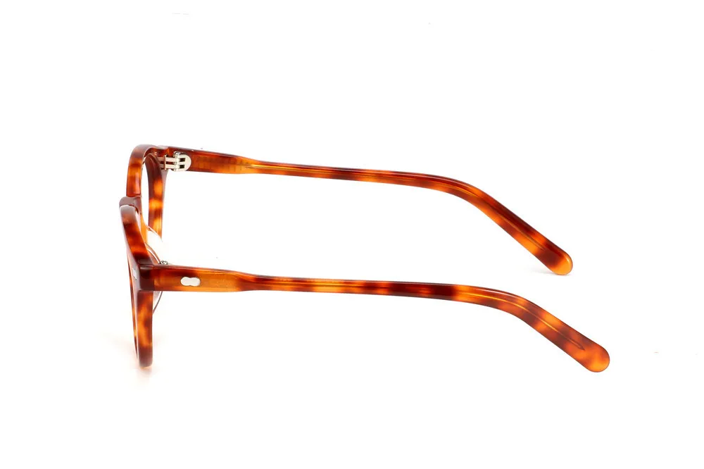 Ретро Круглые Женские оправы для очков мужские оправы для оптических очков рецептурные прозрачные линзы очки при близорукости леопардовые черные очки