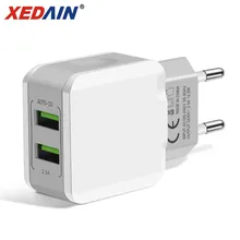 5V 2.5A Смарт путешествия двойной 2 USB зарядное устройство адаптер настенный портативный Быстрый ЕС разъем мобильного телефона зарядное устройство для iPhone samsung huawei планшет