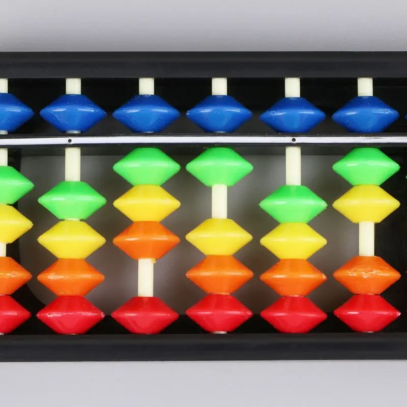 13 Колонка портативный красочные бусины счеты арифметическая соробан расчет инструмент для детей развивающие игрушки