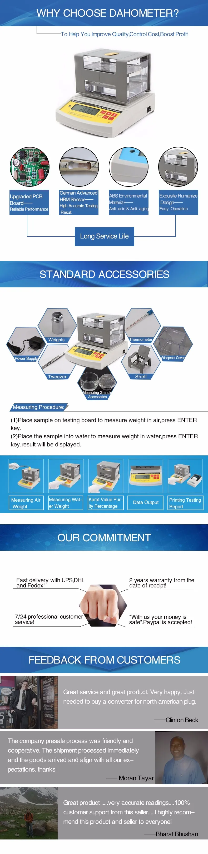 DH-1200K цифровой электронный тестер золота Karatmeter, измеритель плотности золота, тест чистоты золота измерительный прибор