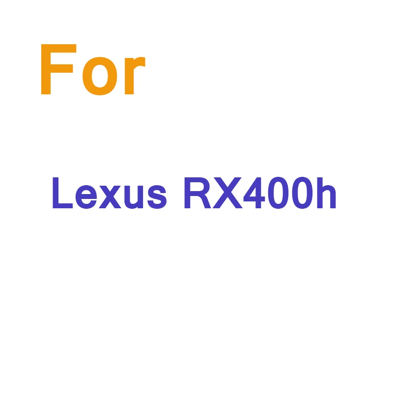 Cawanerl автомобиля резиновое уплотнение уплотнительной ленты Комплект Шум Управление уплотнитель печать отделка края для Lexus RX RX300 RX330 rx240 rx400h - Цвет: For Lexus RX400h