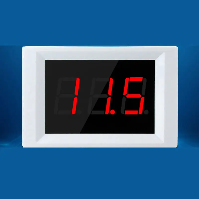 DC 4.5-40V Digital LED Voltmeter High-Low Voltage Alarm Monitor Tester Detector
