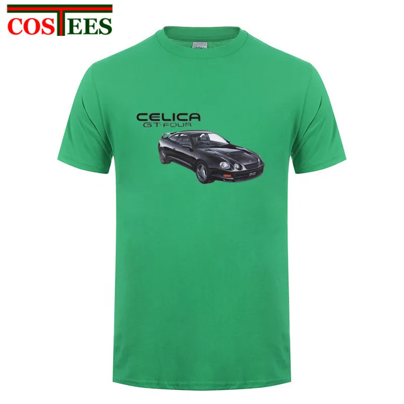 Удивительная одежды с принтом Тачки футболка Celica GT четыре футболки для мужчин