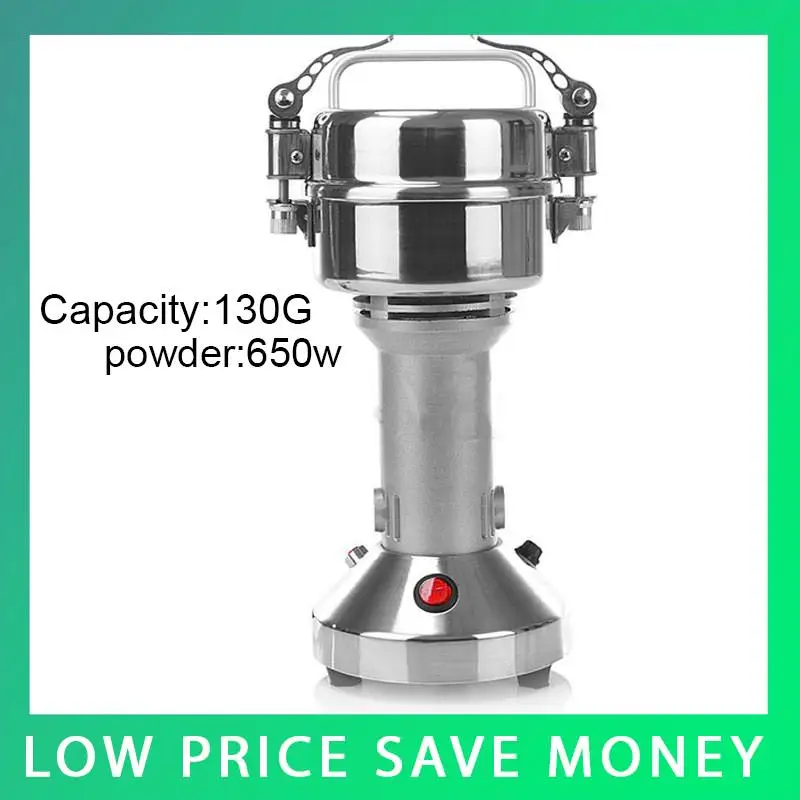 850W Super Low Price Mini Powder Machine 130G Electric Food Millin