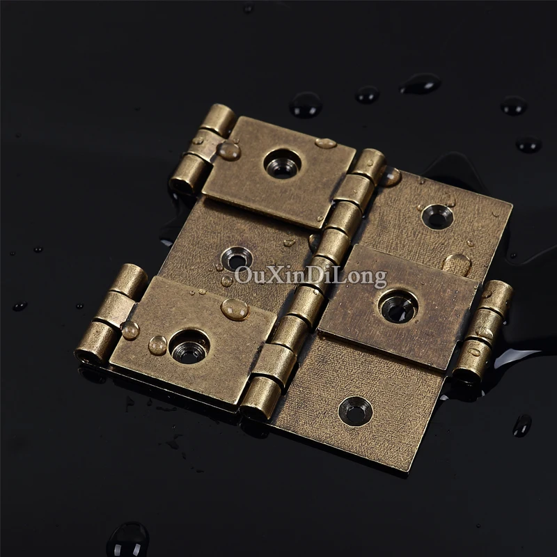 Hotsale 10PCS 3inch Retro Vintage Style Furniture Hinges European