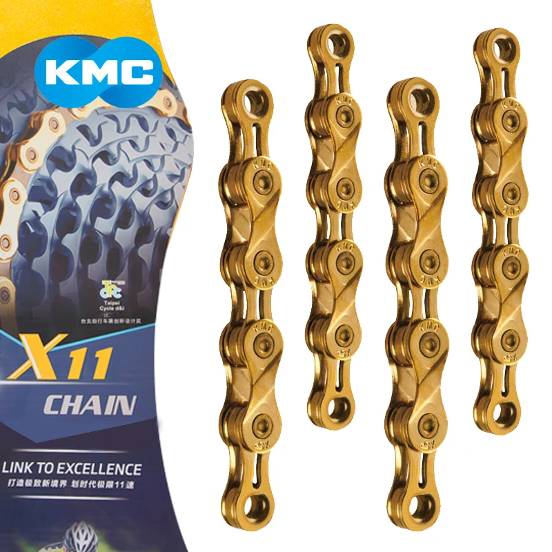 Discount X9L/X10L/X11L Super Light Double X Bicycle Chain 9 10 11 Speed Mountain Road Bike Chain for Shimano/SRAM/Campagnolo 116 Links 0