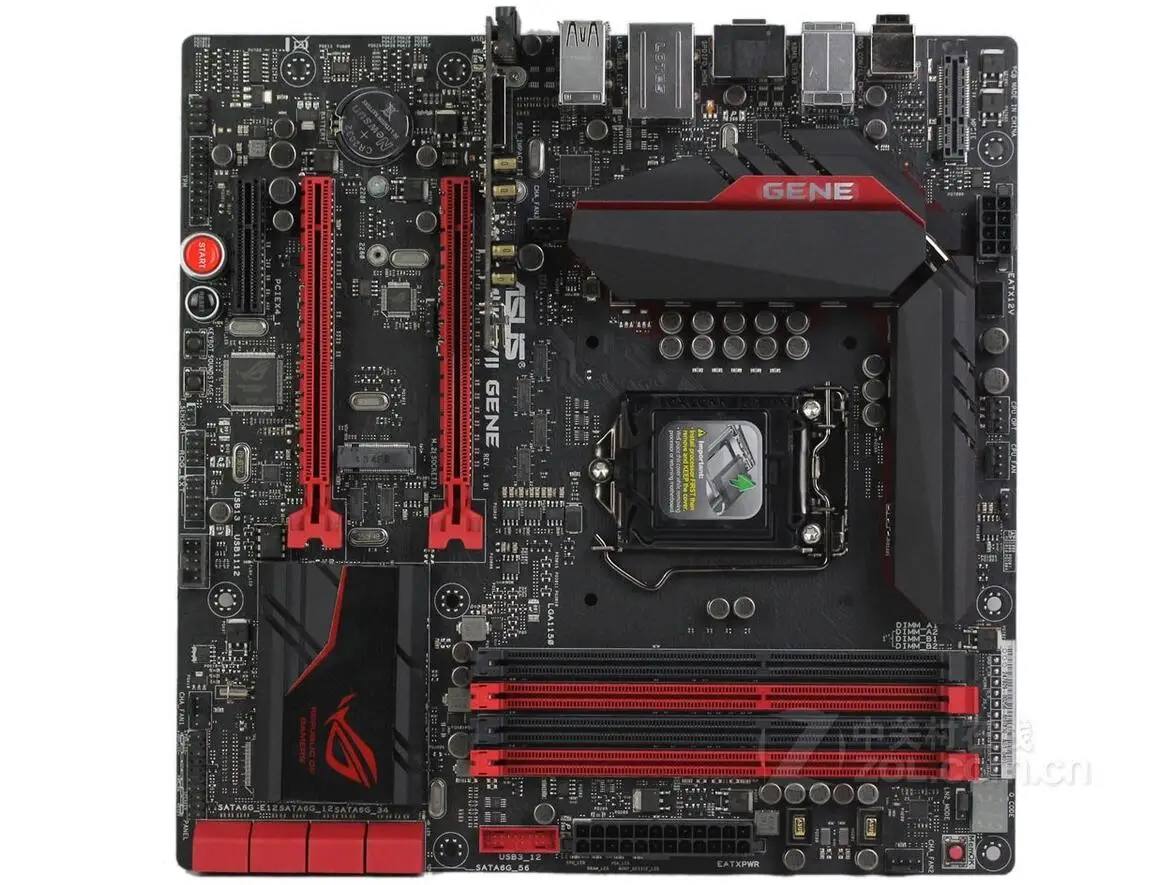 MAXIMUS VII GENE M7G плеер страна Z97 1150 pin поддержка 4790K б/у 90% новый | Компьютеры и офис