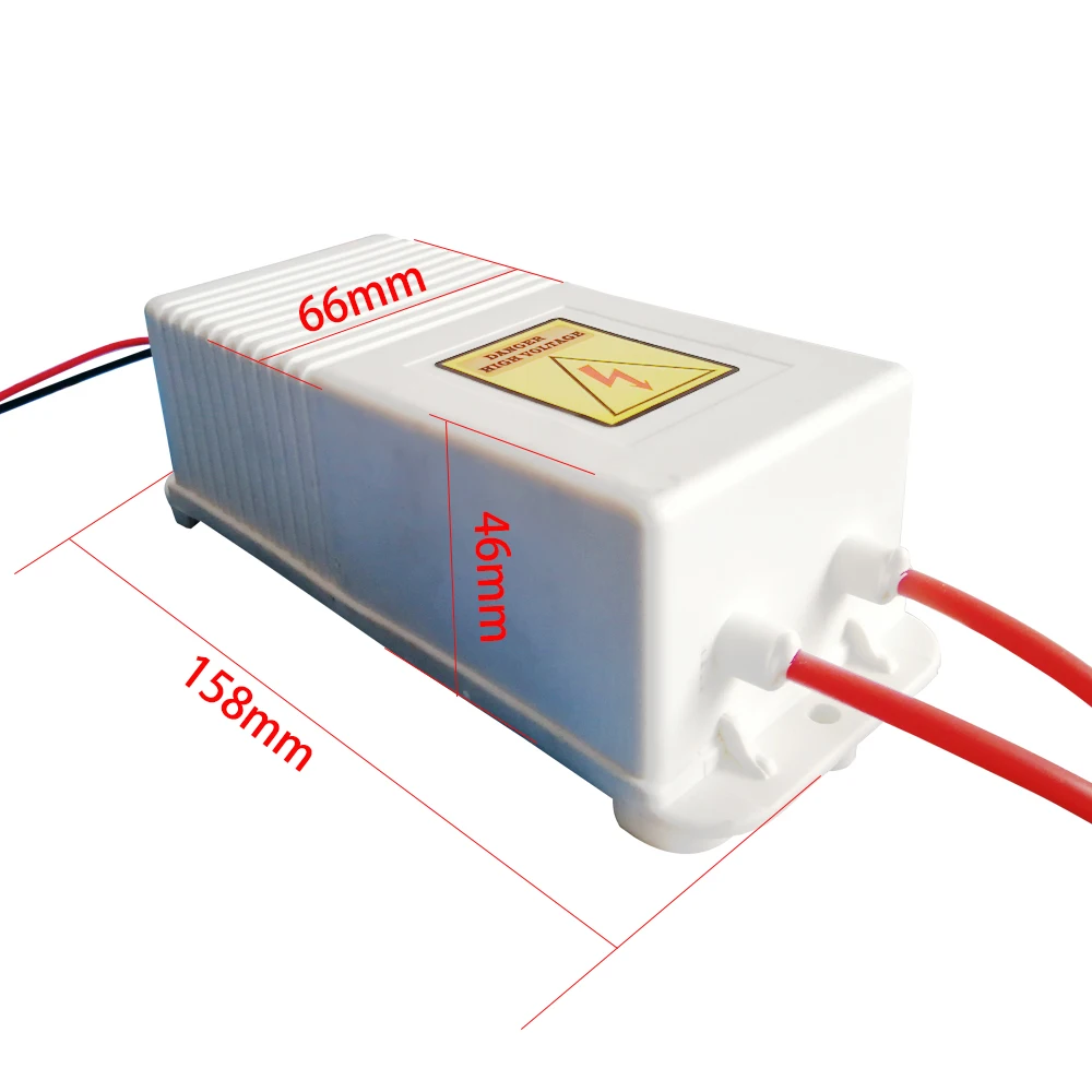 80 Вт генератор озона блок питания Высокое напряжение выход 5кв/12 кГц для 10 г озонатор устройства 220 В