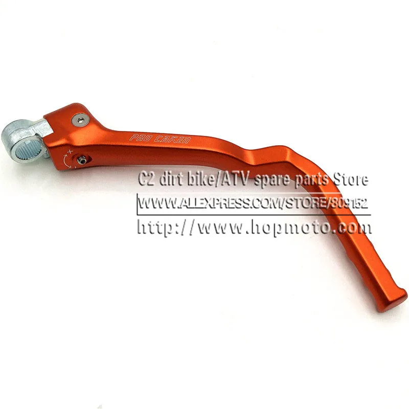 

Kick Start Starter Lever Pedal For KTM 250SX 300XC 350XC 150XC 500EXC Husqvarna TC250 TE250 Motocross Dirt Pit Bike forged 7075
