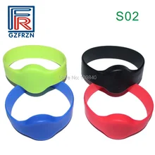 1000 шт пользовательские UHF силиконовые браслеты с Alien H3 RFID карты контроля доступа/браслет/бирки